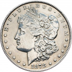 Republika federalna, dolar Morgana 1878, Filadelfia