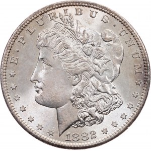 Repubblica federale, Dollaro Morgan 1882, S