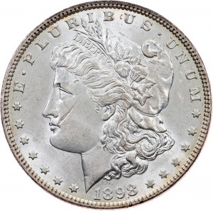 Federal republic, Morgan Dollar 1898, Philadelphia