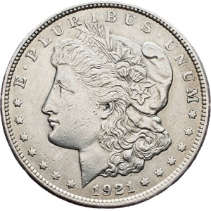 Federal republic, Morgan Dollar 1921, Philadelphia