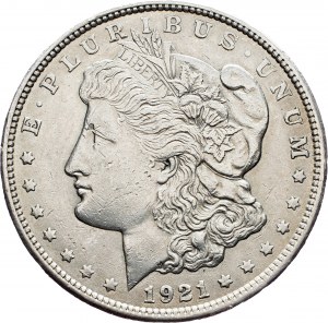 Federálna republika, Morgan Dollar 1921, Philadelphia