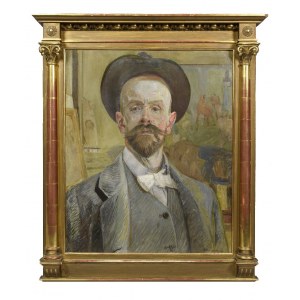 Jacek MALCZEWSKI (1854-1929), Autoportret w kapeluszu, 1914