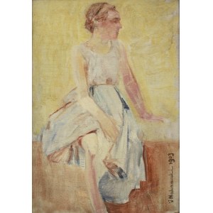 Jacek MALCZEWSKI (1854-1929), Figure of a girl, 1903