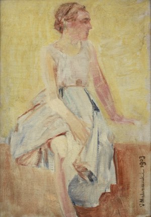 Jacek MALCZEWSKI (1854-1929), Figura di ragazza, 1903