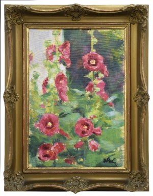Wojciech WEISS (1875-1950), Flowering Mallows, ca. 1920