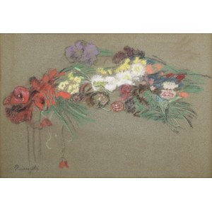 Józef UNIERZYSKI (1863-1948), Kompozycja kwiatowa