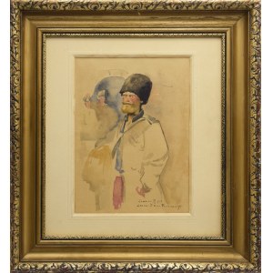 Leonard WINTEROWSKI (1872-1927), garde blanc, 1914