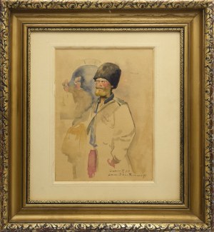 Leonard WINTEROWSKI (1872-1927), Guardia bianca, 1914