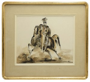 Antoni UNIECHOWSKI (1903-1976), Prince Józef Poniatowski on horseback