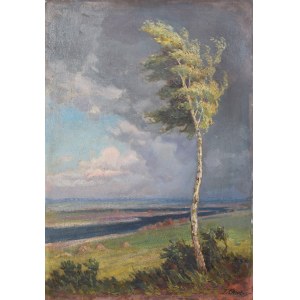 Józef CHLEBUS (1893-1945), Landschaft mit Birke