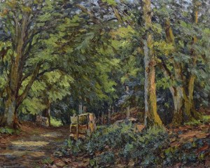 Georg WICHMANN (1876-1944), Forêt, 1933