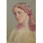 Antoni GAWIŃSKI (1876-1954), Dziewczyna w chuście