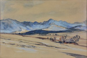 Stefan FILIPKIEWICZ (1879-1944), Paysage de montagne