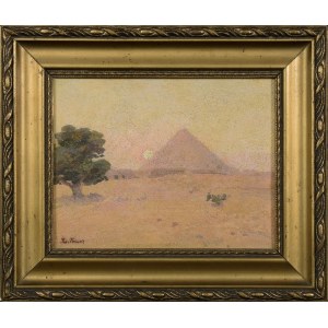 Ivan TRUSZ (1869-1940), Blick auf die Pyramide