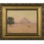 Iwan TRUSZ (1869-1940), Widok na piramidę