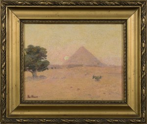 Ivan TRUSZ (1869-1940), View of the Pyramid