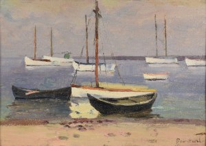 Painter unspecified, 20th century, Boats