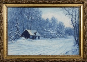 Stanisław MAZURKIEWICZ (1883- ?), Paysage d'hiver