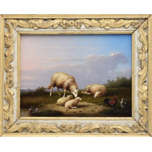 Frans Van SEVERDONCK (1809-1889), Sheep, 1871