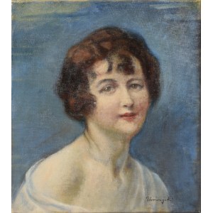 Józef UNIERZYSKI (1863-1948), Portrait de femme