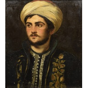 Neurčený malíř, 19. století, Muži v turbanech