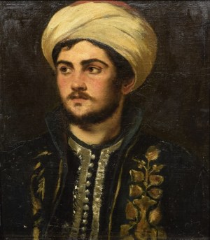 Painter unspecified, 19th century, Men in turbans