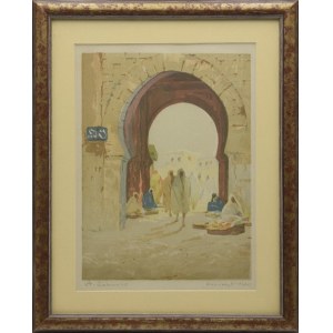 Alexander LASZENKO (1883-1944), Porta di Sidi Bel Abbas, 1932