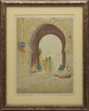 Alexander LASZENKO (1883-1944), Brána v Sidi Bel Abbas, 1932