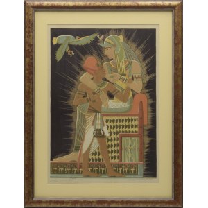 Alexander LASZENKO (1883-1944), Isis a Horus, 1933