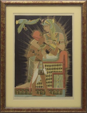 Alexander LASZENKO (1883-1944), Isis and Horus, 1933