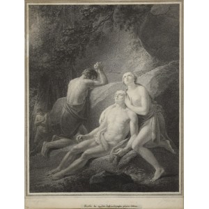 Heinrich Friedrich FÜGER (1751-1818) - secondo, Morte di Abel