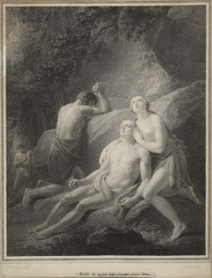 Heinrich Friedrich FÜGER (1751-1818) - podľa, Smrť Ábela