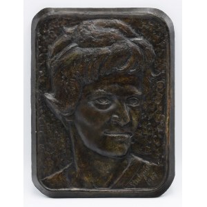 Tadeusz STULGIÑSKI (1911-1994), Portrait of a woman - bas-relief