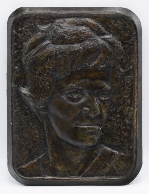 Tadeusz STULGIŃSKI (1911-1994), Portret kobiety - płaskorzeźba