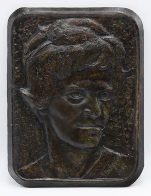 Tadeusz STULGIŃSKI (1911-1994), Bildnis einer Frau - Flachrelief