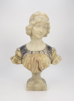 CALENDI (active 19th/20th century), Bust of a woman