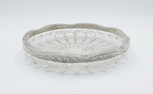 SEMIA - Argenteria Dawid SIEMIATICZ (1880-?), Patera con accessori in argento