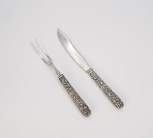 Samuel KIRK & SON Company, Knife and fork for cutting cold meats and meat