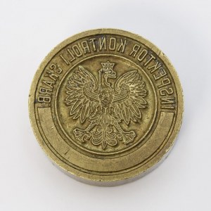 Seal of the Treasury Inspector of the Second Republic of Poland.