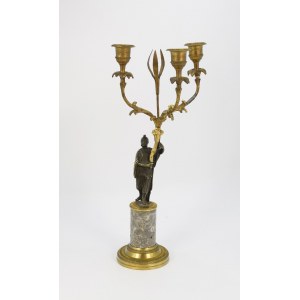 Three-light candelabra