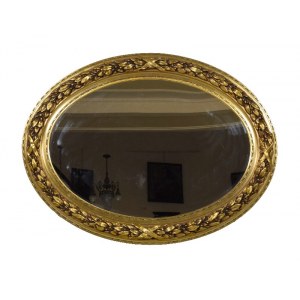 Wall mirror, oval