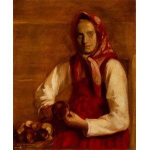 Amelia Paleczna (1870 - 1953), La fille aux champignons