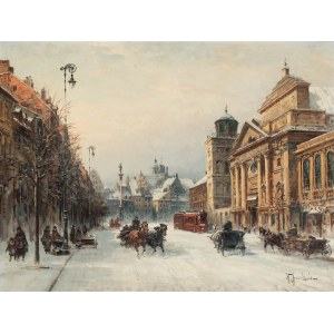 Władysław Chmieliński (1911 - 1979), Old Warsaw.