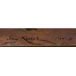 Jerzy Kossak (1886 - 1955), La charge des mamelouks dans la bataille des pyramides.