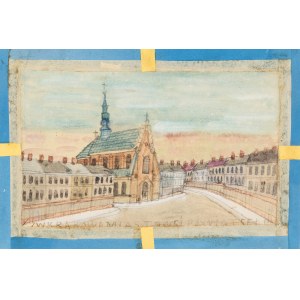 Nikifor Krynicki (1895 - 1968), Church of the Franciscans in Cracow.