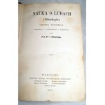 WISŁOCKI- NAUKA O LUDACH (ETHNOLOGIA) wyd. 1876