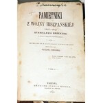 BROEKERE- PAMIĘTNIKI Z WOJNY HISZPAŃSKIEJ (1808-1814) wyd. 1877r. Napoleon