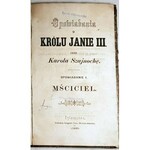 SZAJNOCHA- OPOWIADANIA O KRÓLU JANIE III wyd. 1860