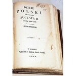 OTWINOWSKI- DZIEJE POLSKI POD PANOWANIEM AUGUSTA II OD ROKU 1696- 1728. wyd.1849