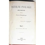 SZUJSKI- DZIEJE POLSKI t.1-4 (komplet w 4 wol.) wyd. 1862-6